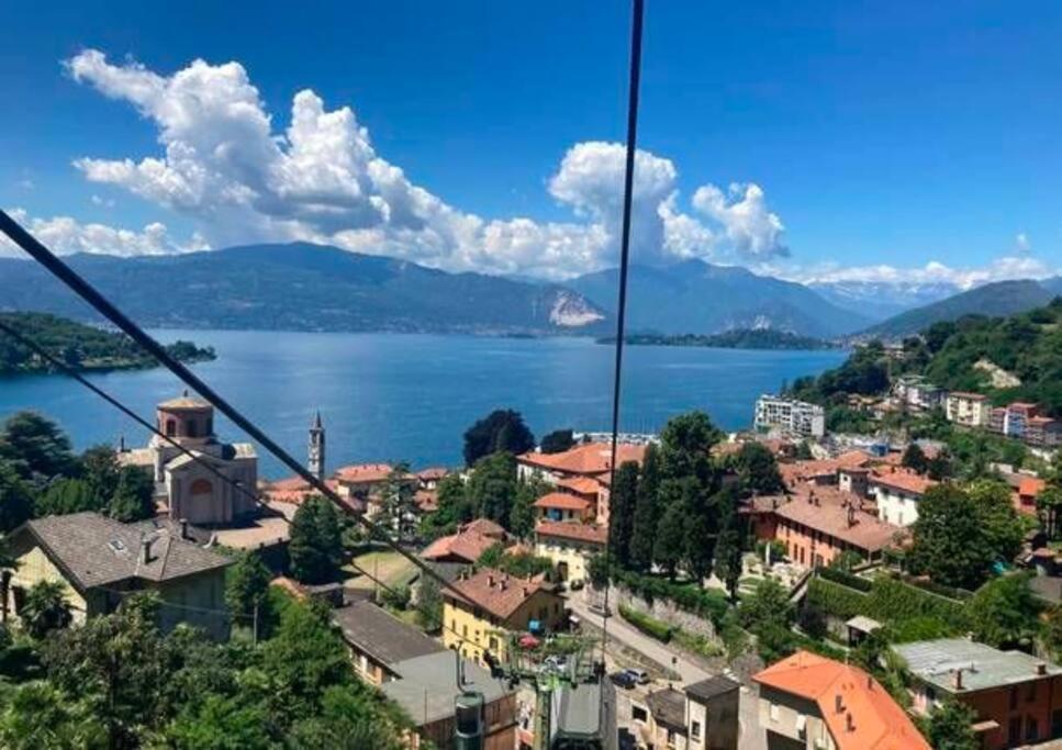 Lago Maggiore, Leggiuno, Ampio Appartamento ภายนอก รูปภาพ