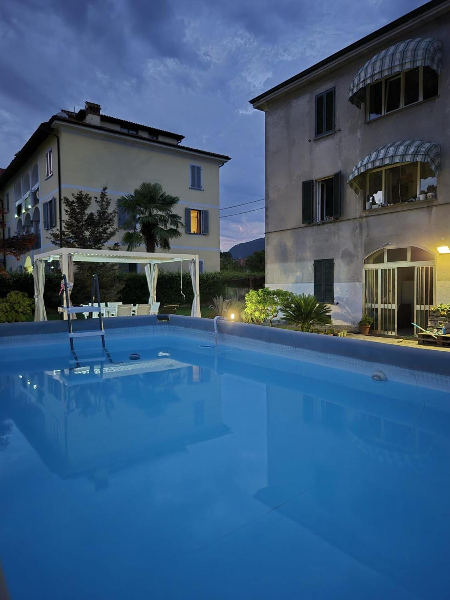 Lago Maggiore, Leggiuno, Ampio Appartamento ภายนอก รูปภาพ
